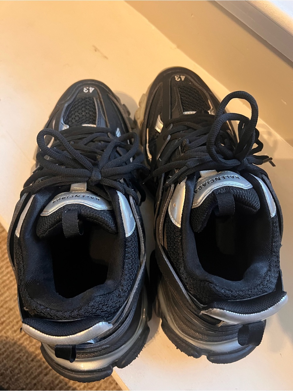 Balenciaga Track Grey and Black Mens Size 10 - Picture 6 of 10
